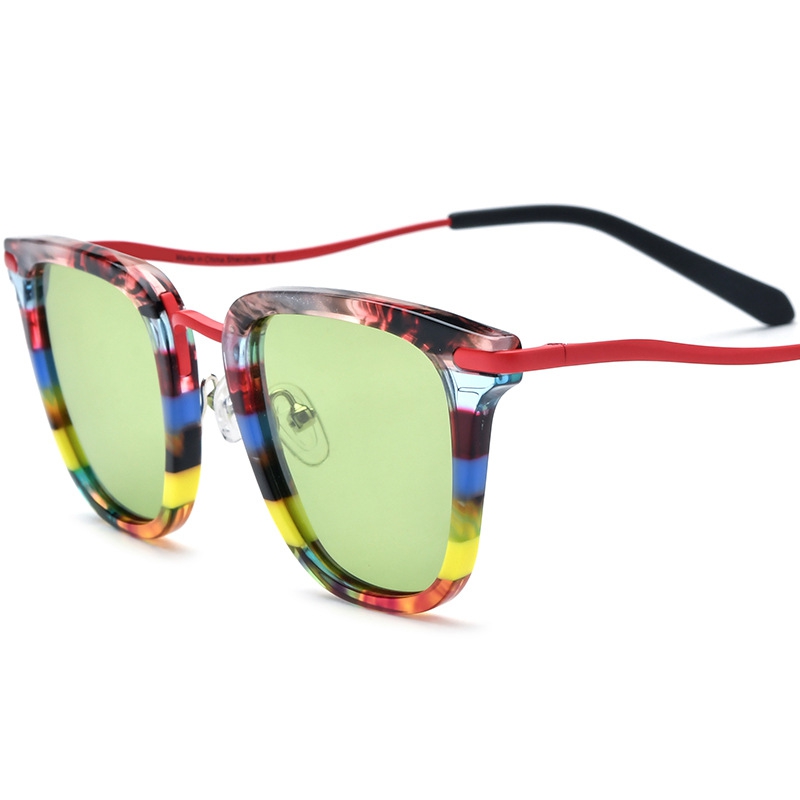 Sunglasses Cat Eye - Óculos de Sol de Acetato Grossos
