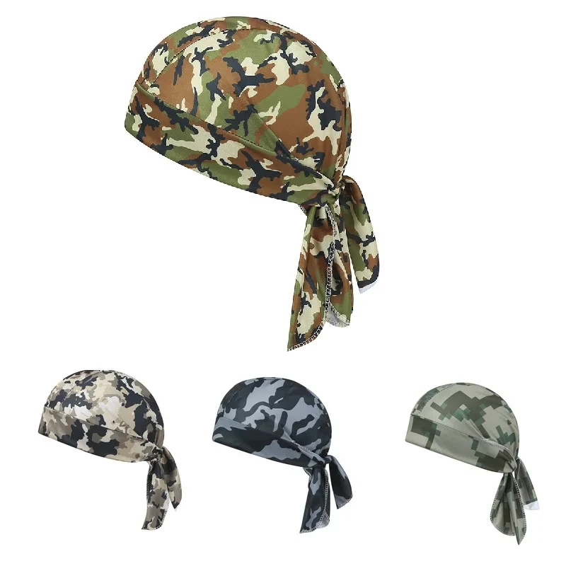 Headband Summer Knit - Lenço de Cabeça Camuflado Multifuncional: Bandana,